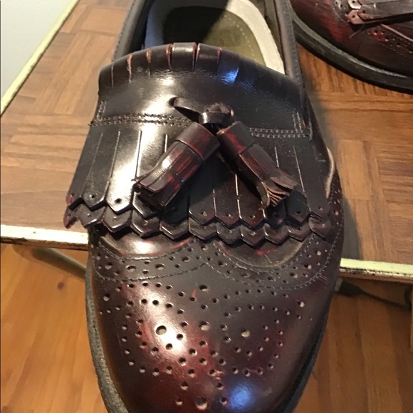 Dexter 9M slip on tassel loafers. Very light wear. Kilt flap & wingtip - Picture 6 of 7